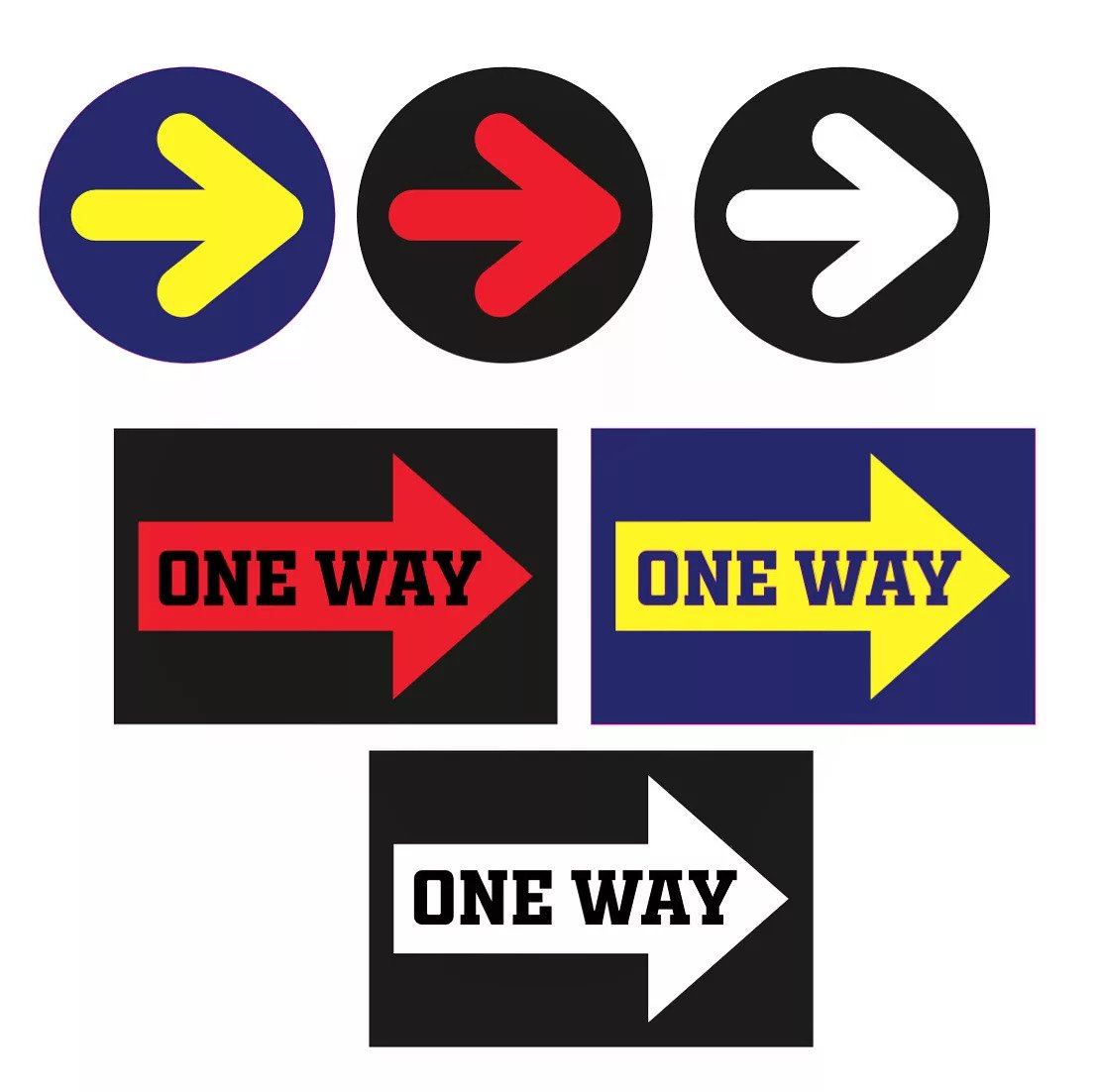 Arrows for Directional Signage