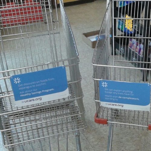 Shopping Cart Inserts